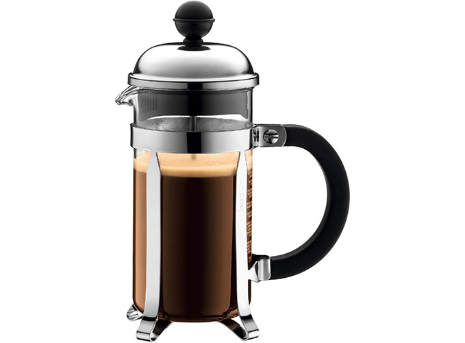 Bodum Chambord French Press Coffee and Tea Maker, 12 Ounce, Chrome